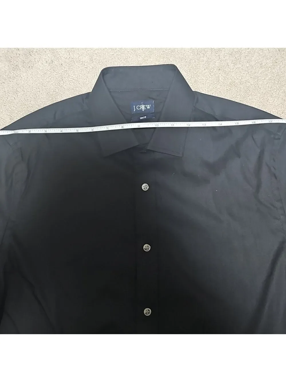 J. Crew Bowery performance stretch dress shirt with spread collar